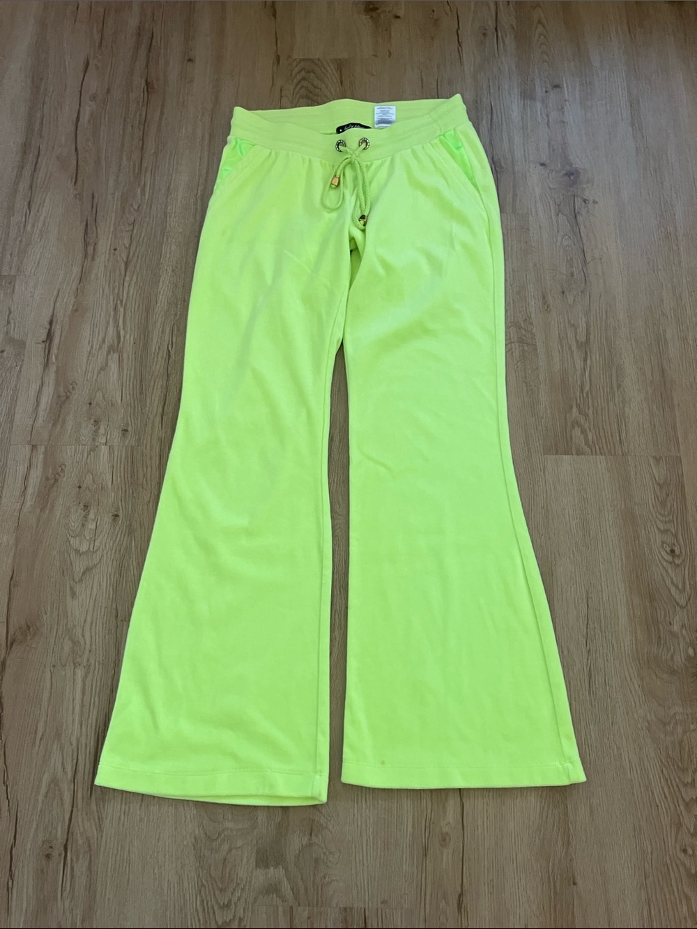 Baby Phat Neon Lime Drawstring Lounge Pants
